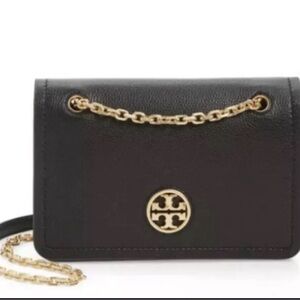Tory Burch Carson convertible Black Leather Bag